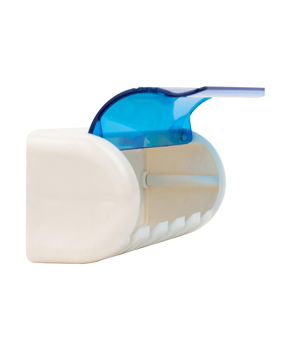 Wall‑Mounted Toothbrush Rack Sleek Holder Stand